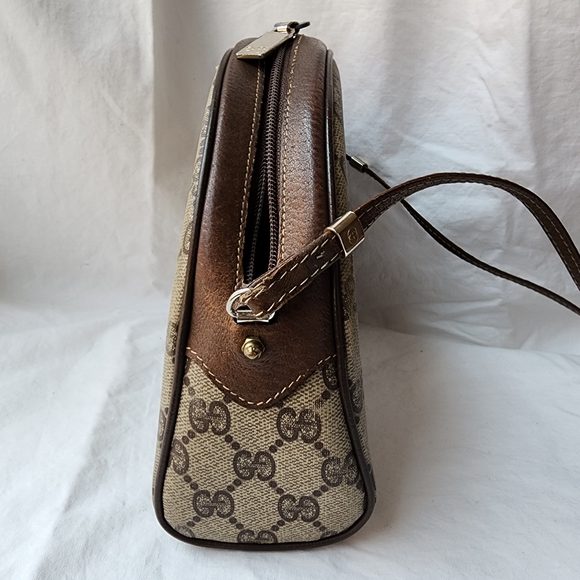 Rare Authenticated Vintage Gucci GG Monogram Canvas Bag - Picture 5 of 14